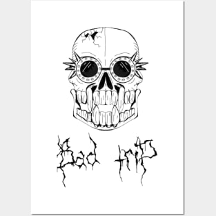 Bad Trip Black Metal logo Posters and Art